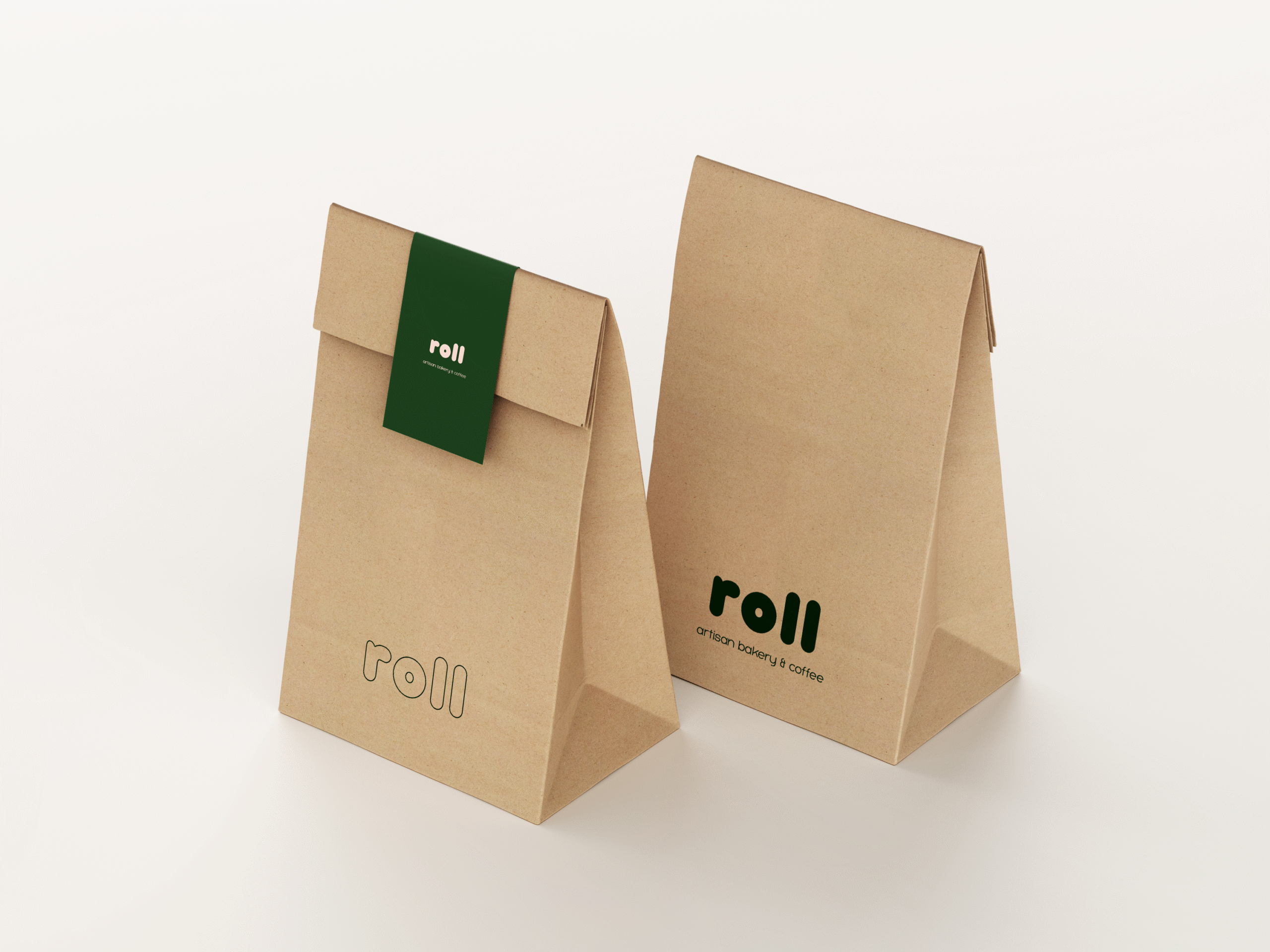 Roll delivery bag