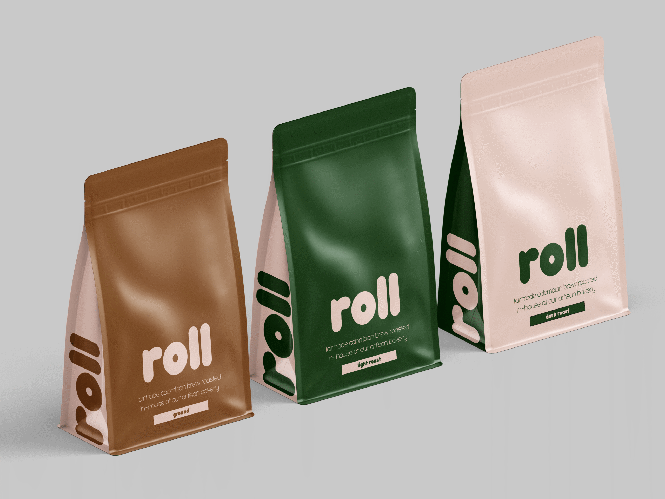 Roll pouch packaging