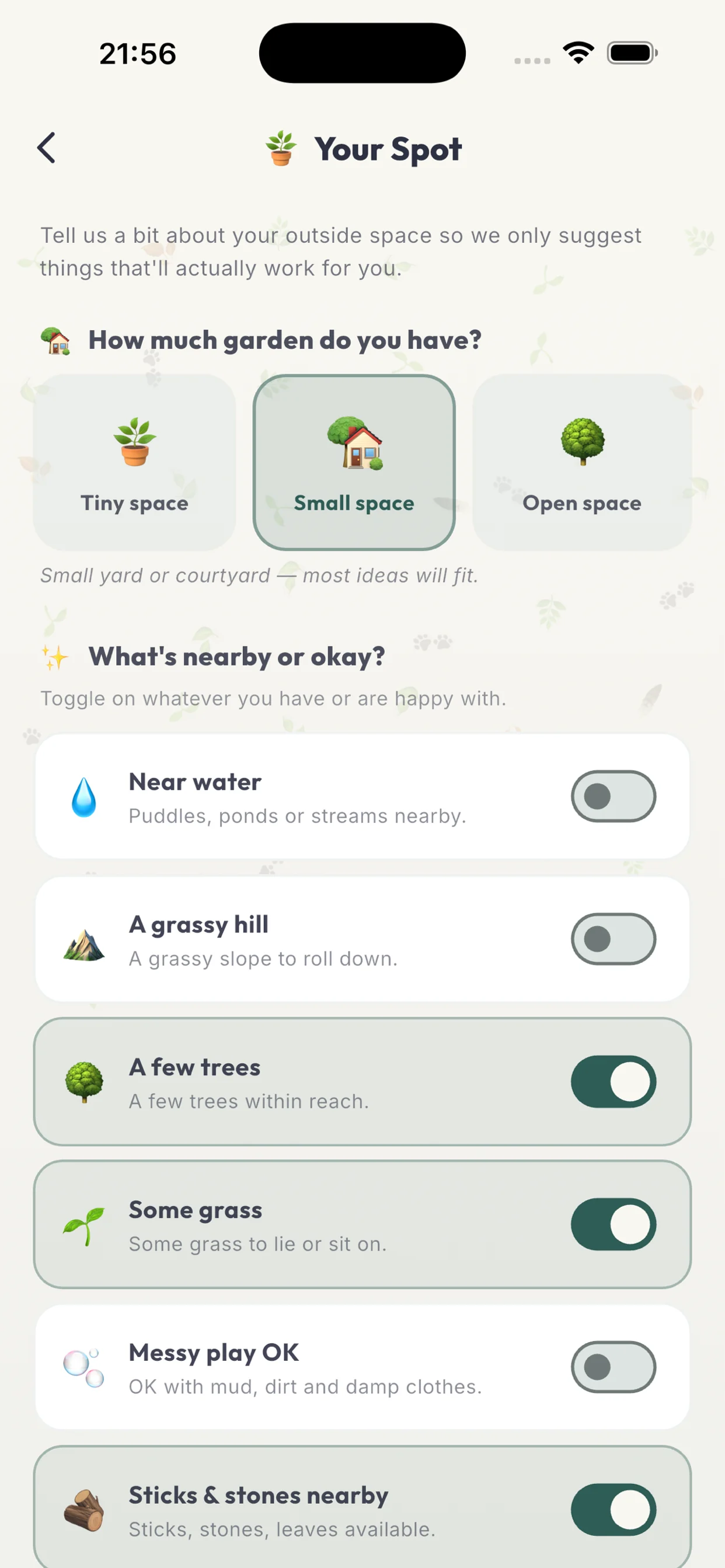 TrailFox — setting up your outdoor space